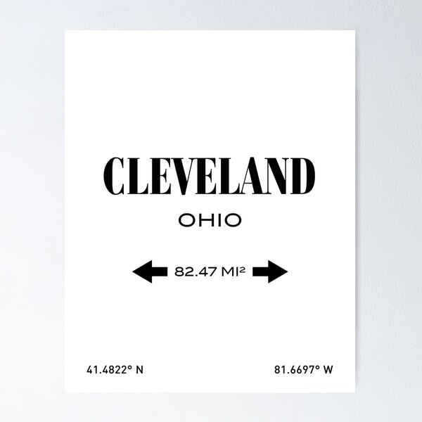 Item preview, Cleveland Print designed and sold by Part Studio.