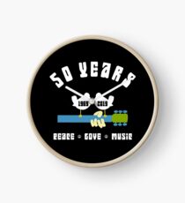 50 years Woodstock Clock