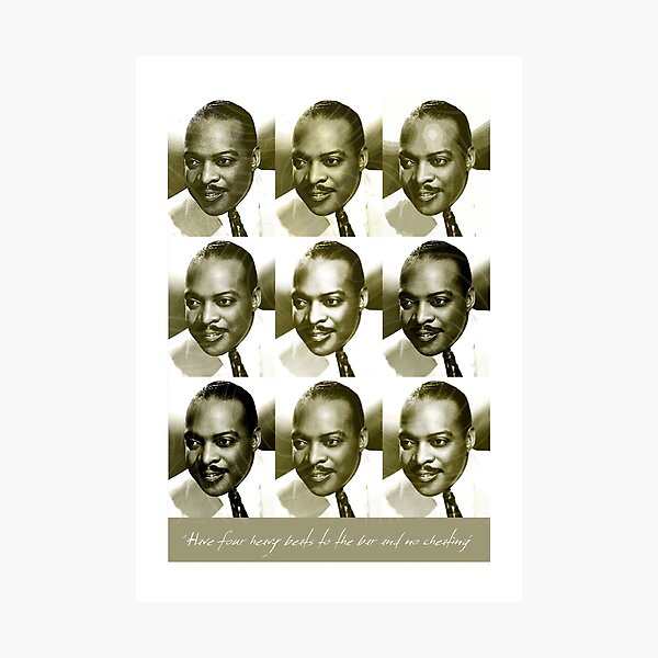 Jazz Heroes Series - Count Basie Photographic Print