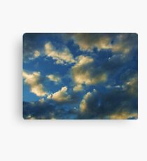 Screensaver Sunset Canvas Print