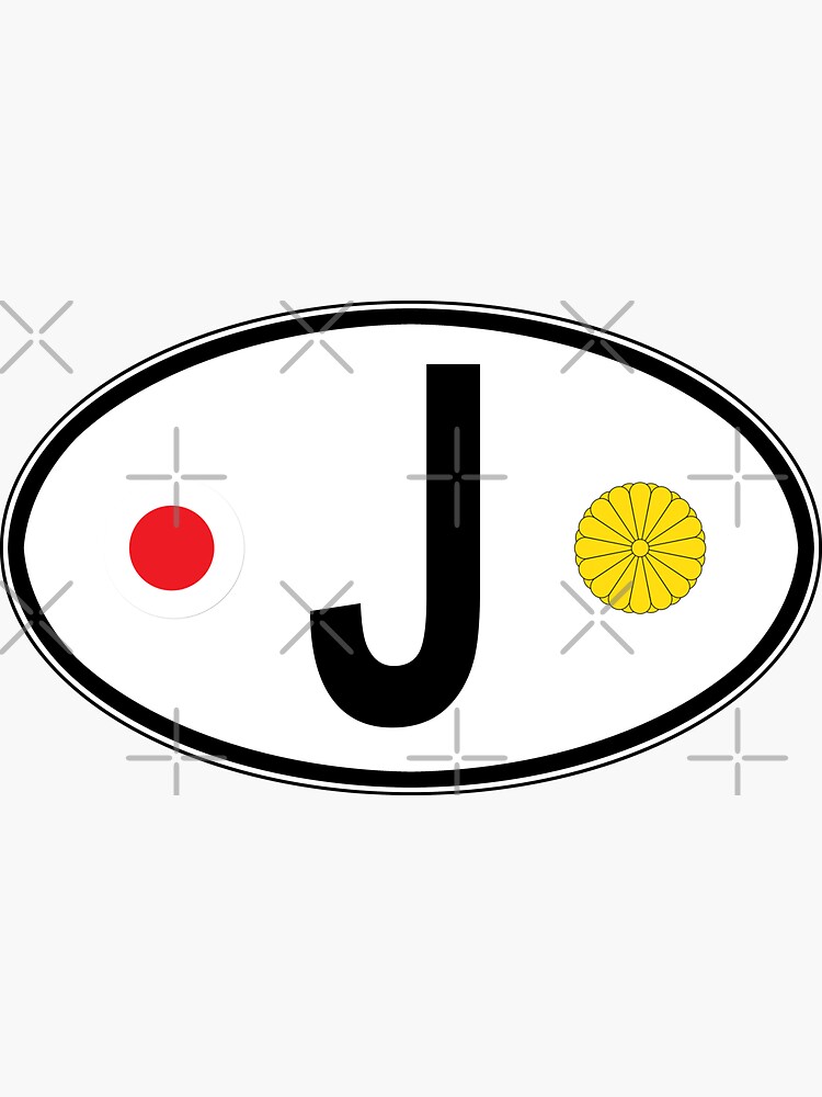 japan-oval-country-code-decal-sticker-by-rogue-design-redbubble