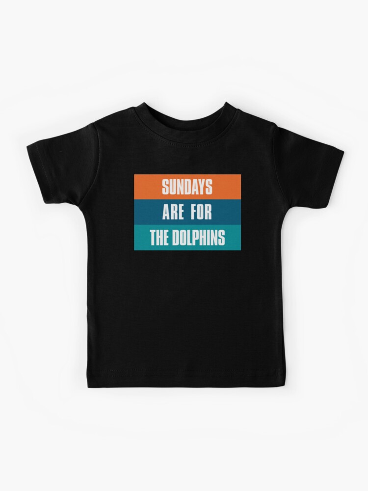 Sundays are for The Dolphins, Miami Football Graphic T-Shirt Dress for  Sale by elhefe