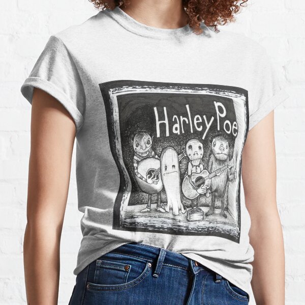 Harley Poe Folk Punk Classic T-Shirt
