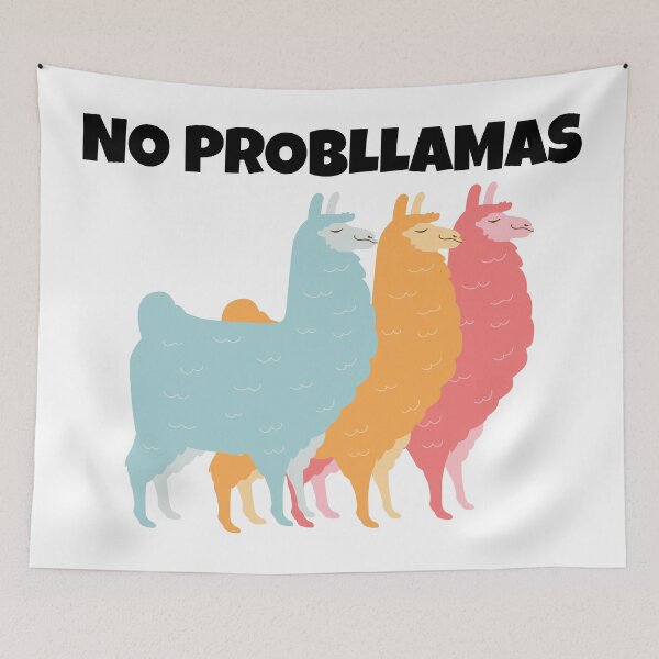 Item preview, No problems | Lama groups gear designed and sold by emphatic.