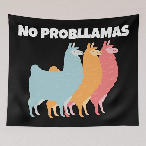 Item preview, No problems | Lama groups gear designed and sold by emphatic.
