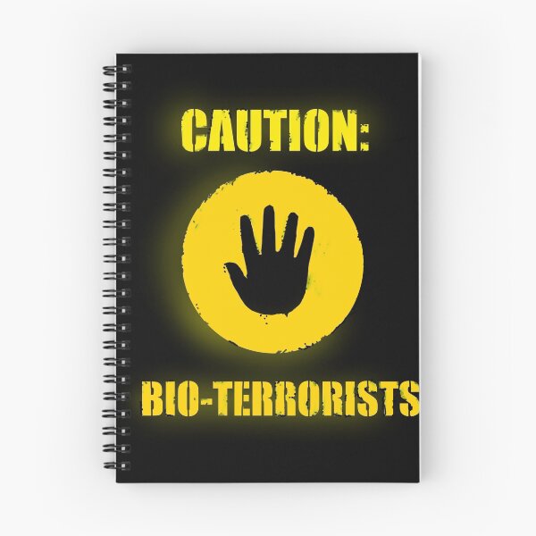 Item preview, Caution: Bioterrorists designed and sold by BrightonUp.