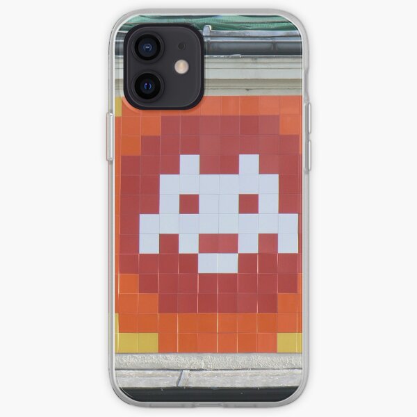 Space Invader - Multicolore Coque souple iPhone