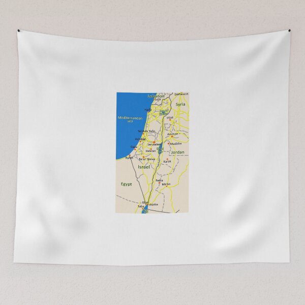 Item preview, Israel Map design designed and sold by efratul.