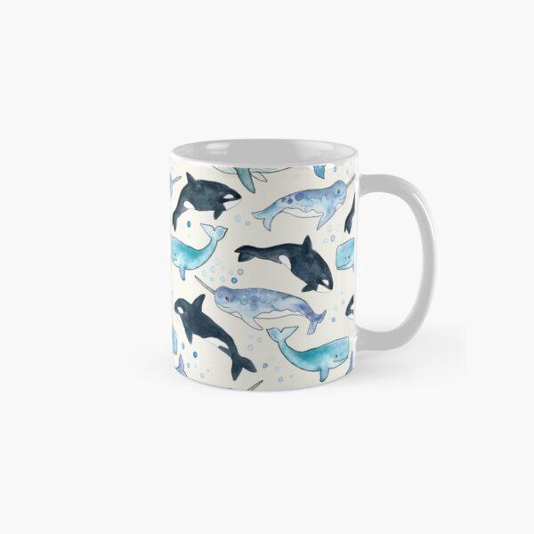 Vista previa del artículo con la obra «Ballenas, orcas y narvales», diseñado y vendido por Tangerine-Tane.