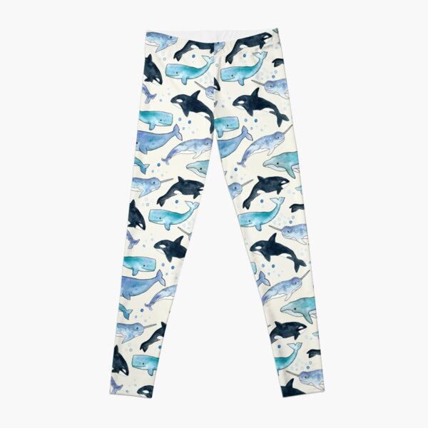 Whales, Orcas & Narwhals Leggings
