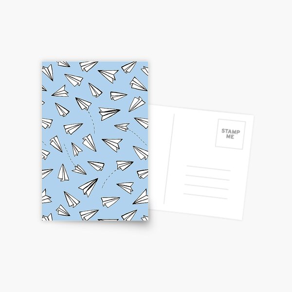 Item preview, Paper Planes in Blue designed and sold by Tangerine-Tane.