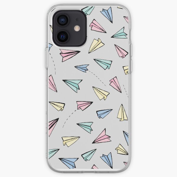 Paper Planes in Pastel iPhone Soft Case