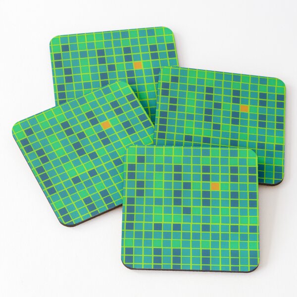 Item preview, Retro Bathroom Mosaic designed and sold by essentialimage.