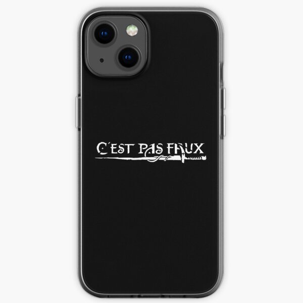 C'est pas faux Coque souple iPhone