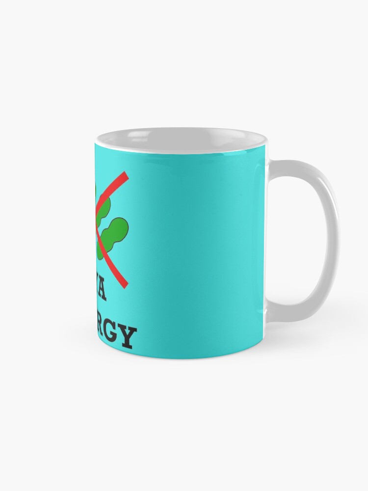 Alternate view of Soya allergy,soy allergy Mug