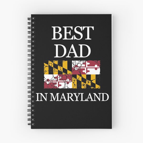 Item preview, Best Dad In Maryland Circles State Flag design designed and sold by GetItGiftIt.