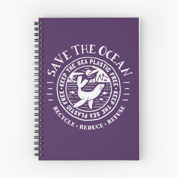 Item preview, Save The Ocean Seal - Keep The Sea Plastic Free - Beach Scene designed and sold by Bangtees.