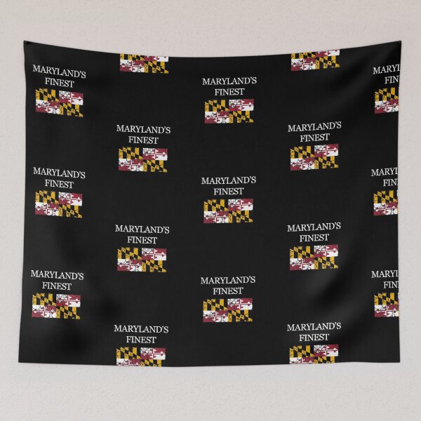 Item preview, Maryland's Finest Circles State Flag design designed and sold by GetItGiftIt.