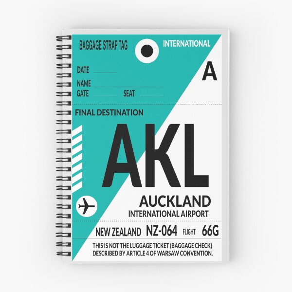 Item preview, Travel sticker, Baggage label Auckland designed and sold by Froeschchen.