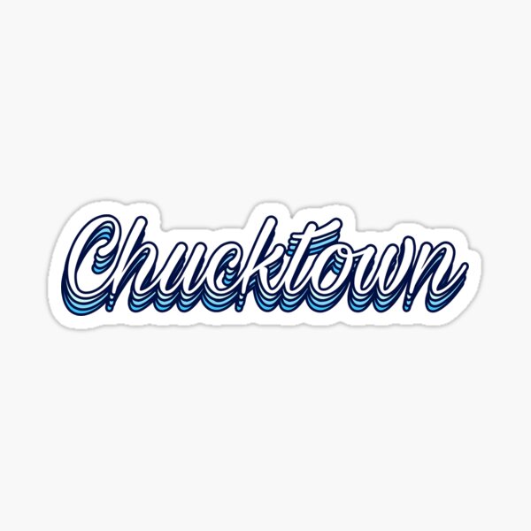 chucktown sticker Sticker
