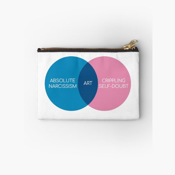 Item preview, Absolute narcissism + crippling self-doubt = art designed and sold by drlurking.