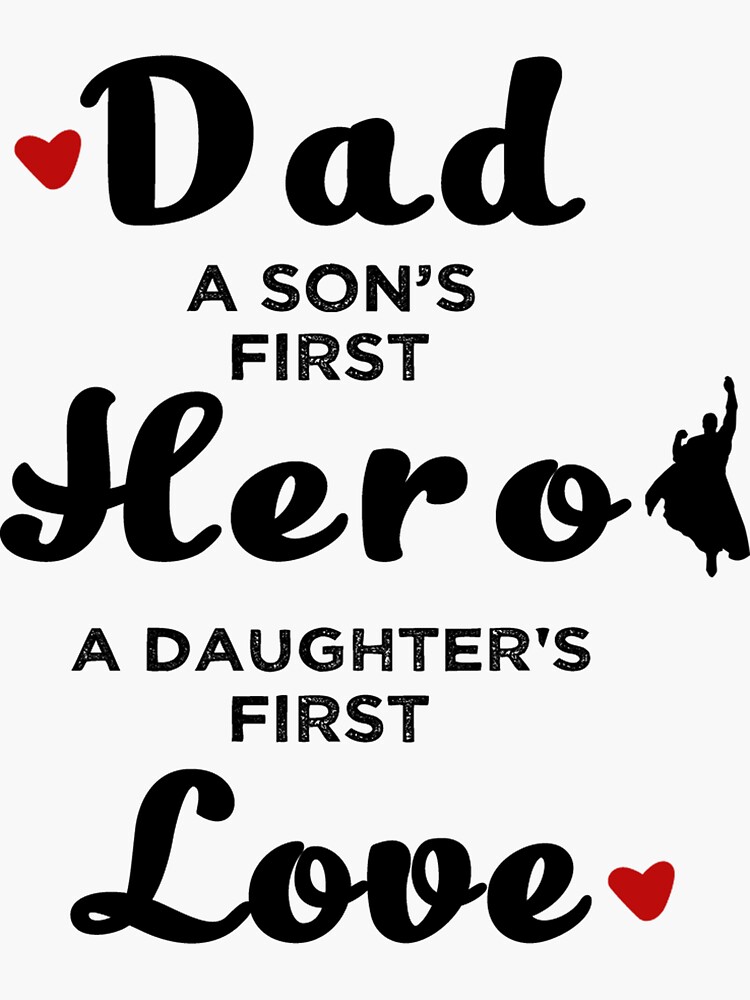 Dad a daughter's hot sale first love gift