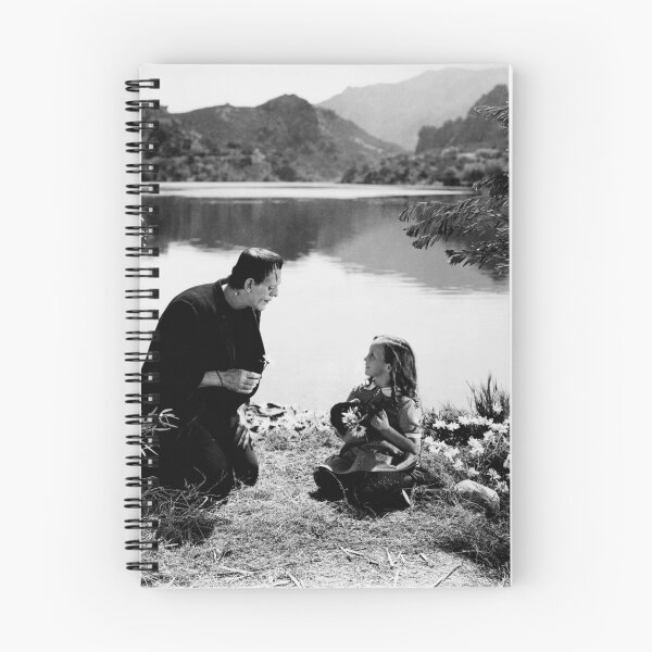 Item preview, Boris Karloff as Frankenstein By The Lake With Little Girl  designed and sold by BritishYank.