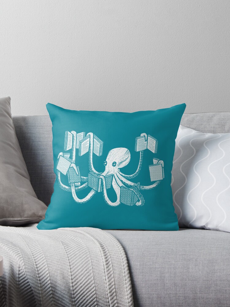 Thumbnail 1 of 4, Pillow, Armed With Knowledge designed and sold by martinascott.
