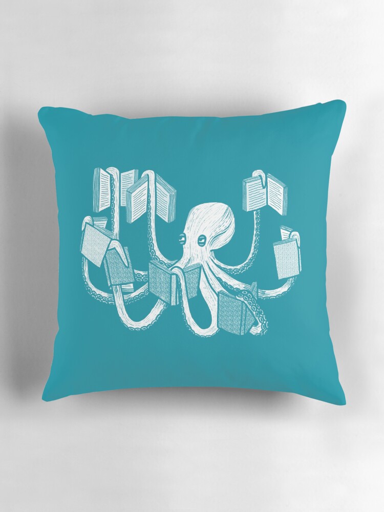 Thumbnail 3 of 4, Pillow, Armed With Knowledge designed and sold by martinascott.