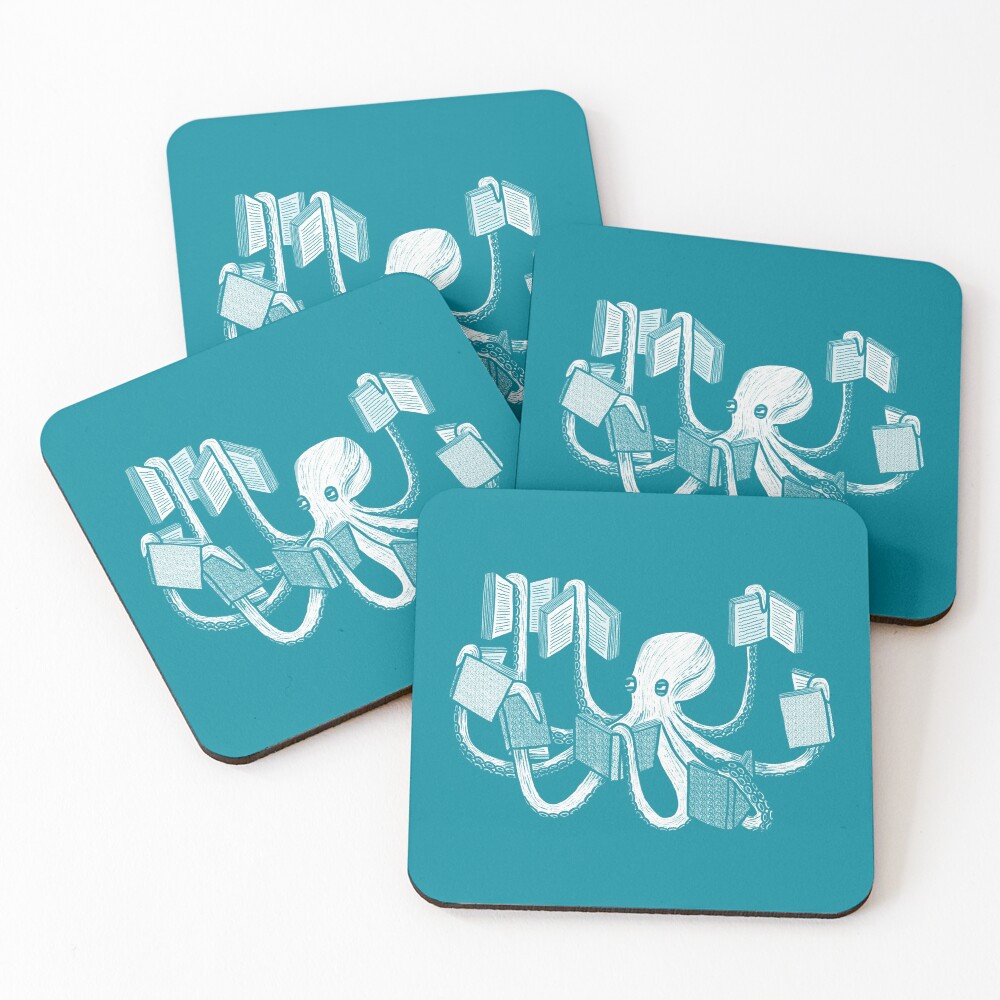 Armed With Knowledge Coasters (Set of 4)