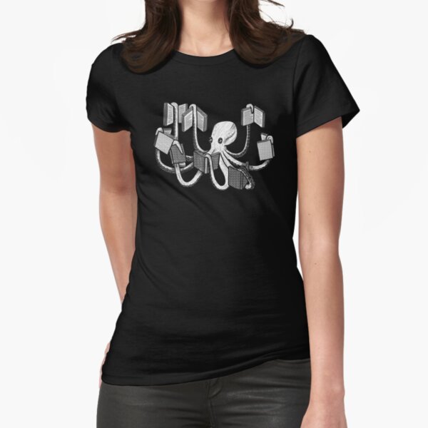 Retro Vintage The Monster at The end of This Book Gift For Fans, For Men and omenr  Fitted T-Shirt