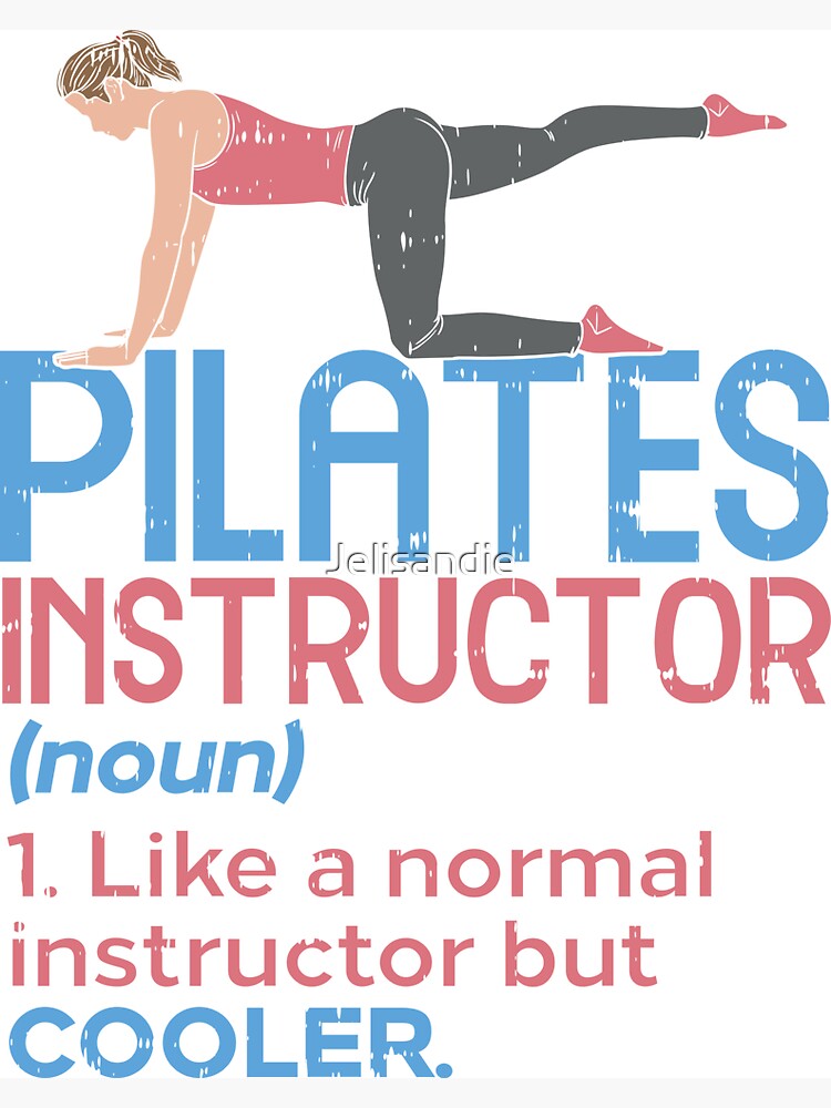 Funny Pilates Instructor Magnet by Jelisandie