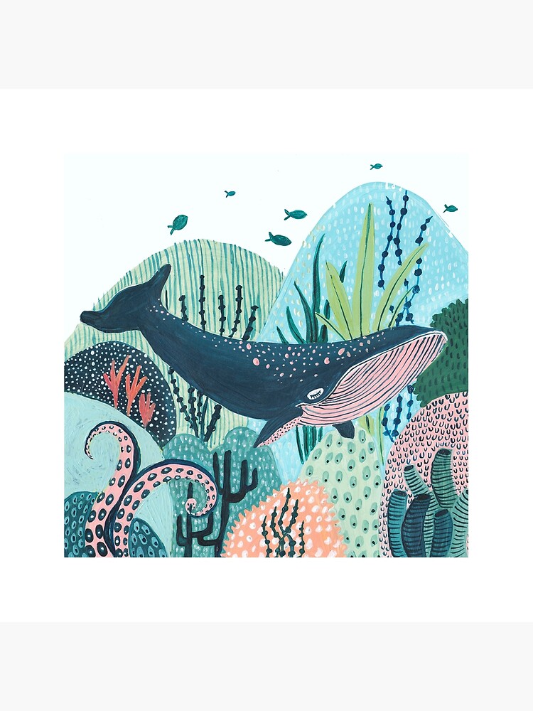 Blue Whale by amberstextiles