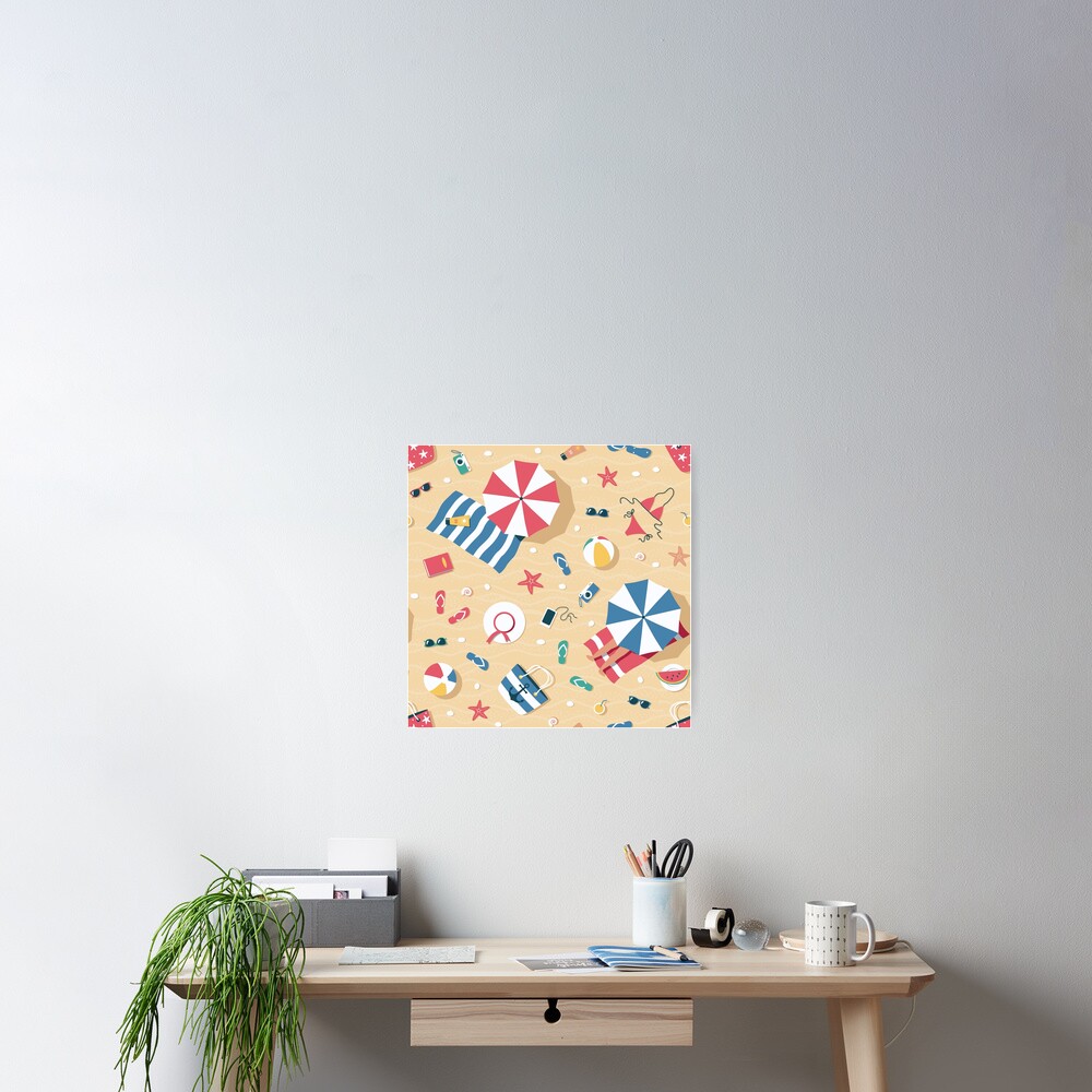 Summer Beach Poster