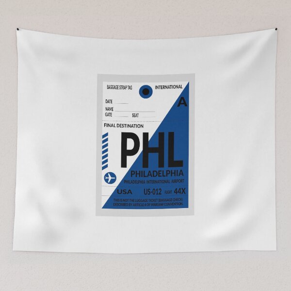 Item preview, Travel sticker, Baggage label Philadelphia designed and sold by Froeschchen.