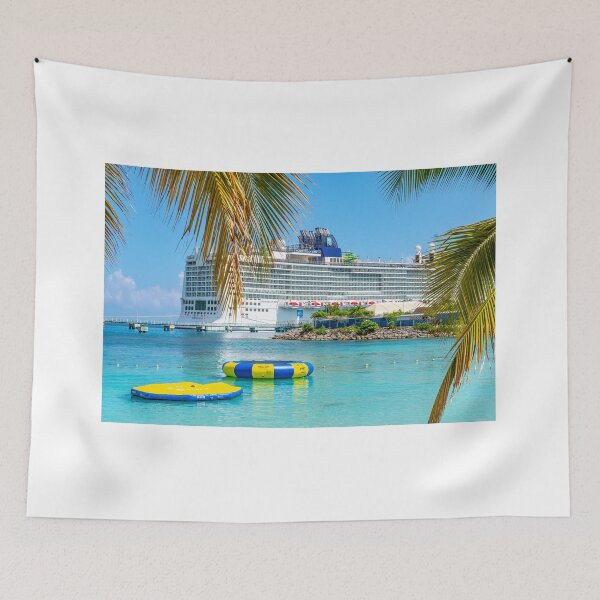 Item preview, Norwegian (NCL) Epic Cruise Ship docked in Jamaica designed and sold by debbieannpowell.