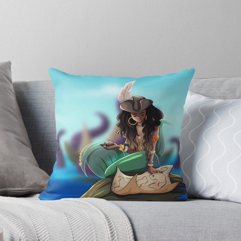 Item preview, Throw Pillow designed and sold by Magic-Mirror.