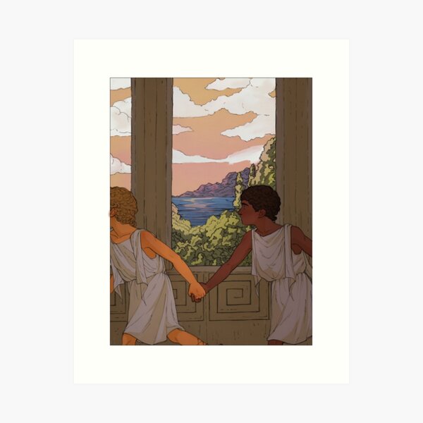 Item preview, Achilles and Patroclus designed and sold by andreavasquez.