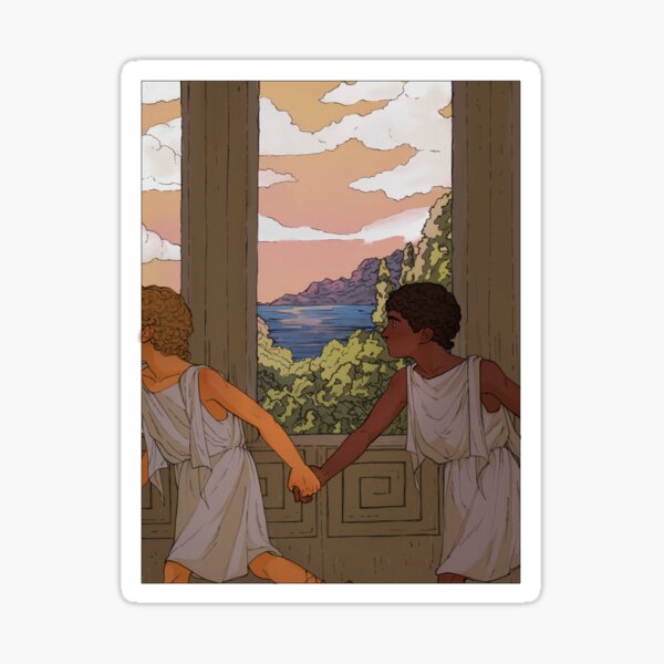 Achilles And Patroclus Stickers Redbubble