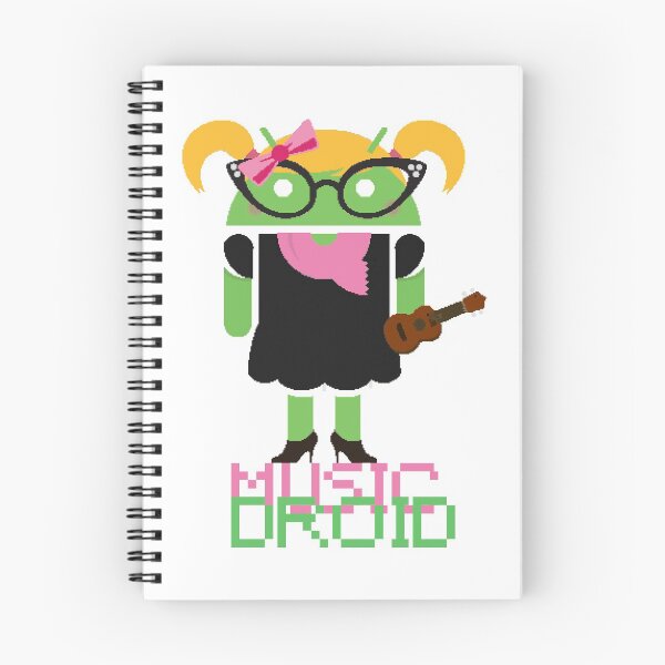 Item preview, Android Music Girl designed and sold by AdiDsgn.