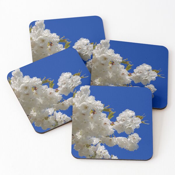 Item preview, Lush White Blossoms and Blue Sky at Kew Gardens 2019 designed and sold by ellenhenry.