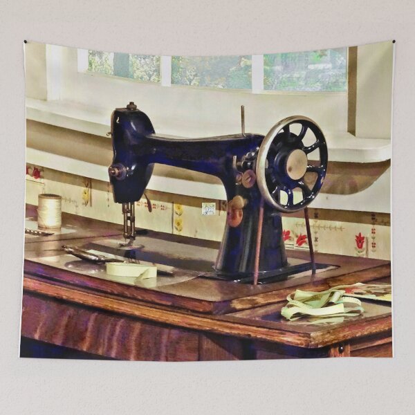 Item preview, Sewing Machine in Kitchen designed and sold by Susan Savad.