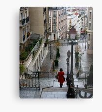 Red Coat Metal Print