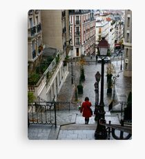 Red Coat Canvas Print