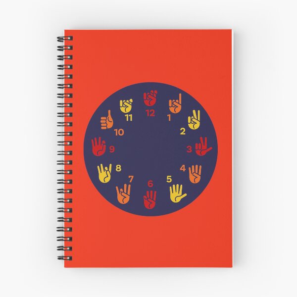 Item preview, American Sign Language Clock designed and sold by yelly123.