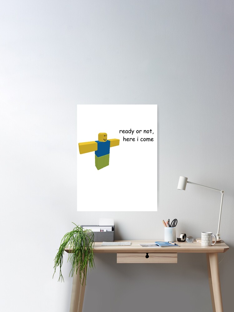 tpose meme Poster for Sale by Mark Rendon