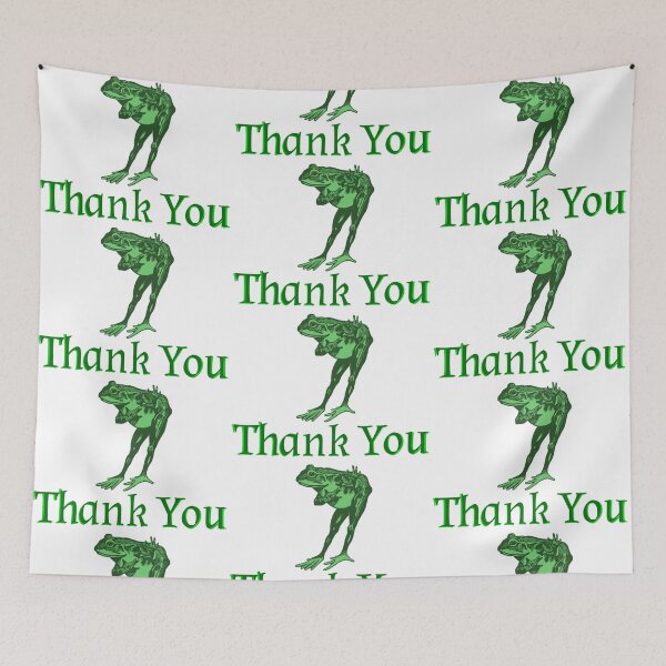 Item preview, Thank You Frog designed and sold by videogamegenius.