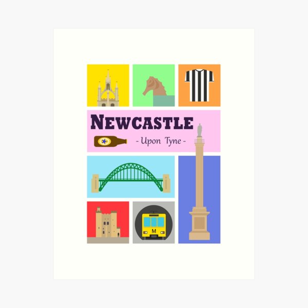 Item preview, Newcastle upon Tyne designed and sold by CarefulCharlie.