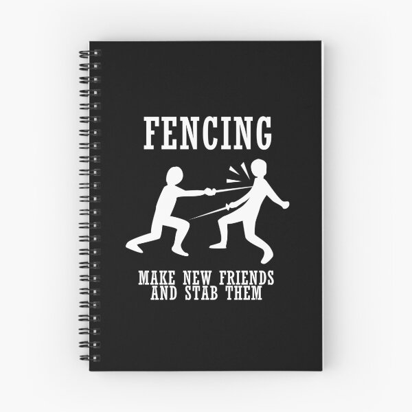 Item preview, Fencing Make New Friends And Stab Them designed and sold by Yipptee Shirts.