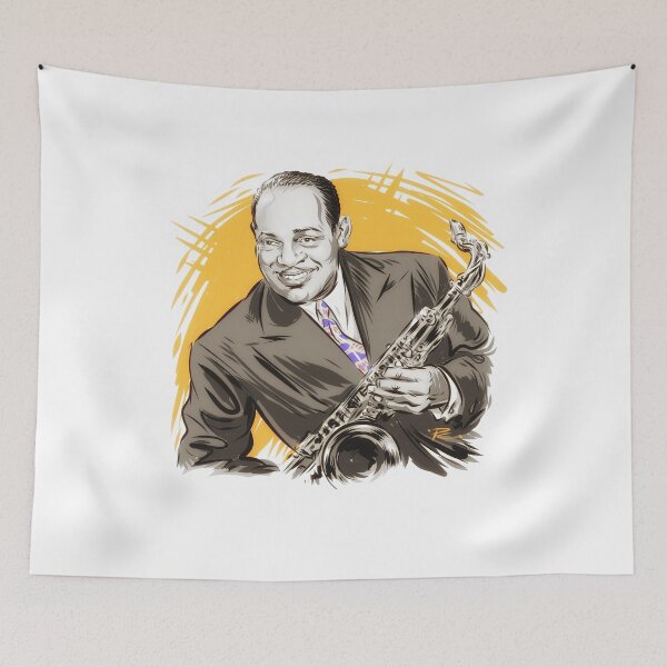 Item preview, Coleman Hawkins - An illustration by Paul Cemmick designed and sold by TIGERDAVER.